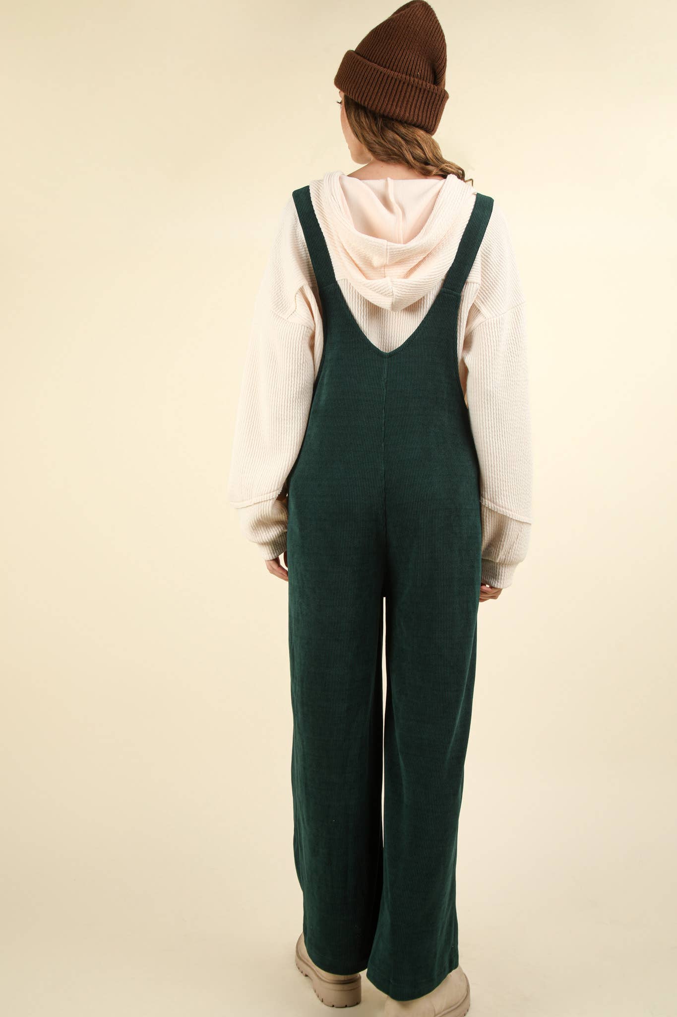 Corduroy Overall Jumpsuit