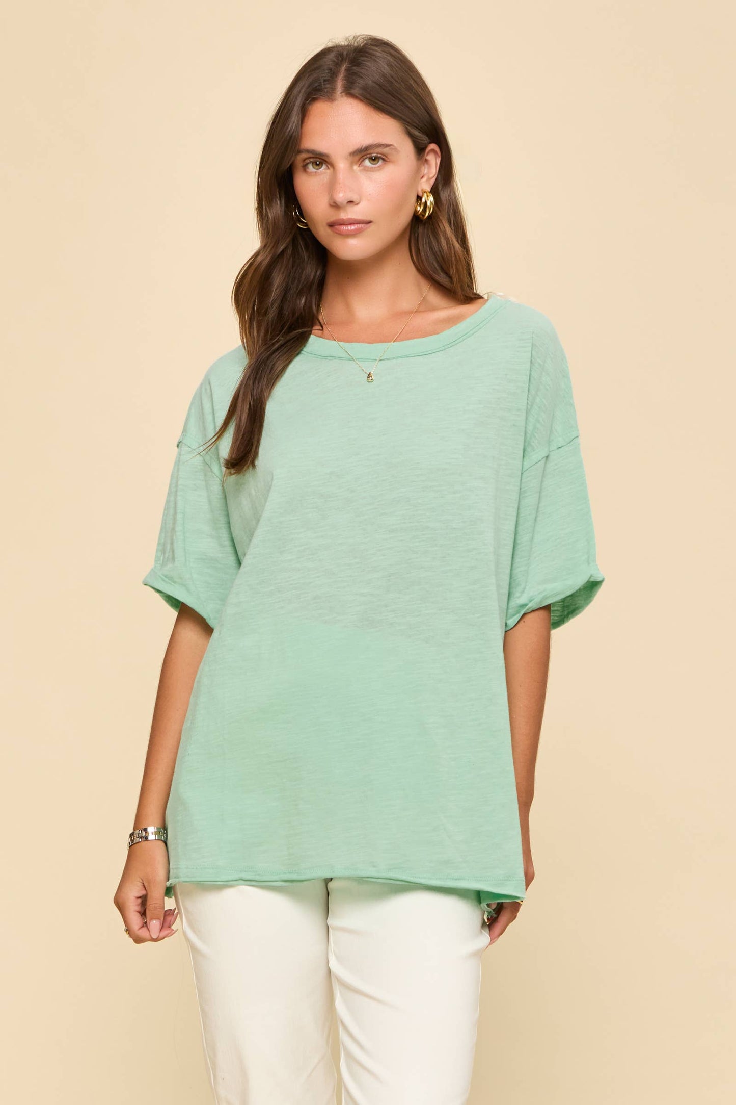 Short Sleeve Cotton Top