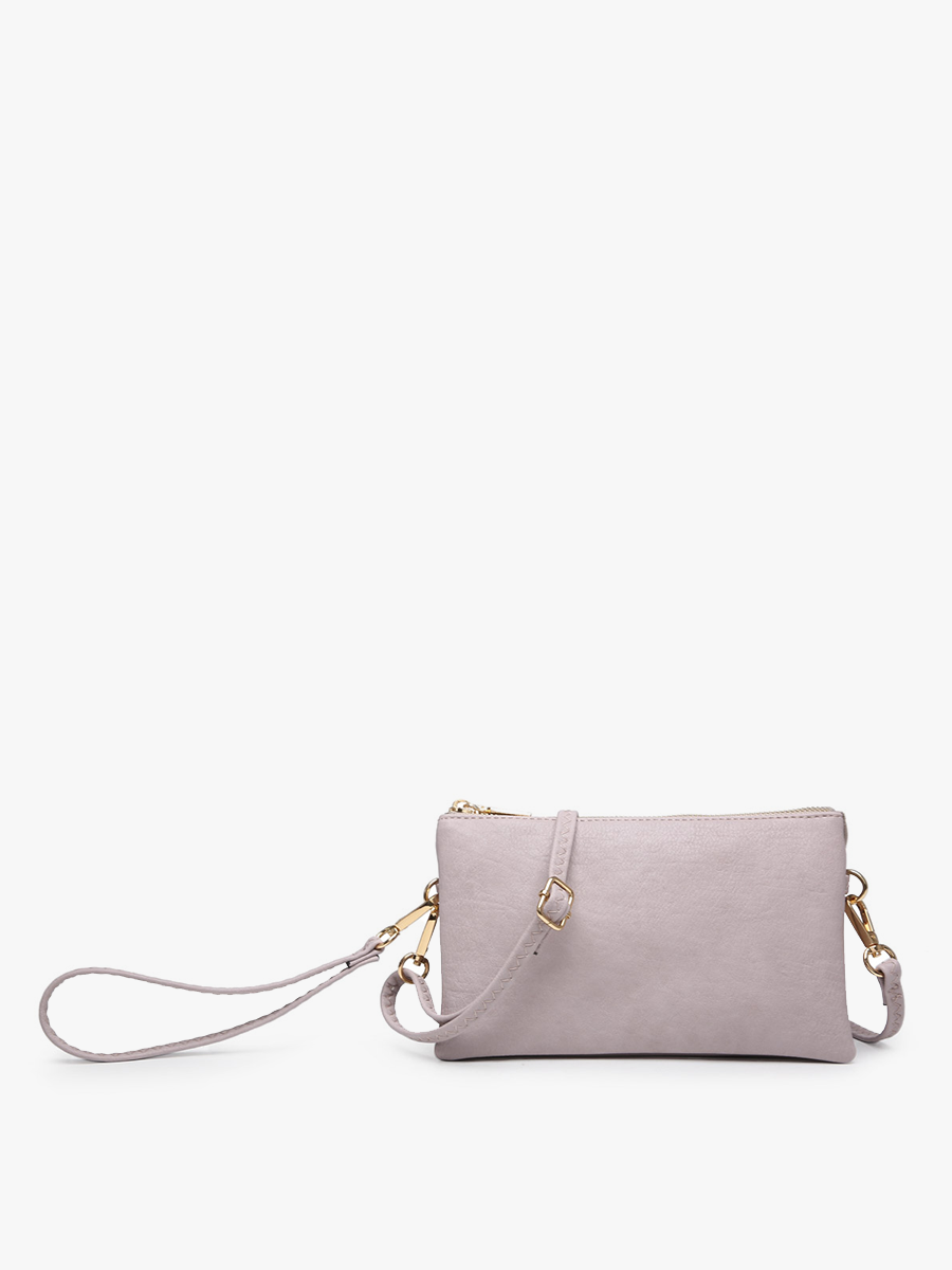 Riley Monogrammable 3 Compartment Crossbody/Wristlet