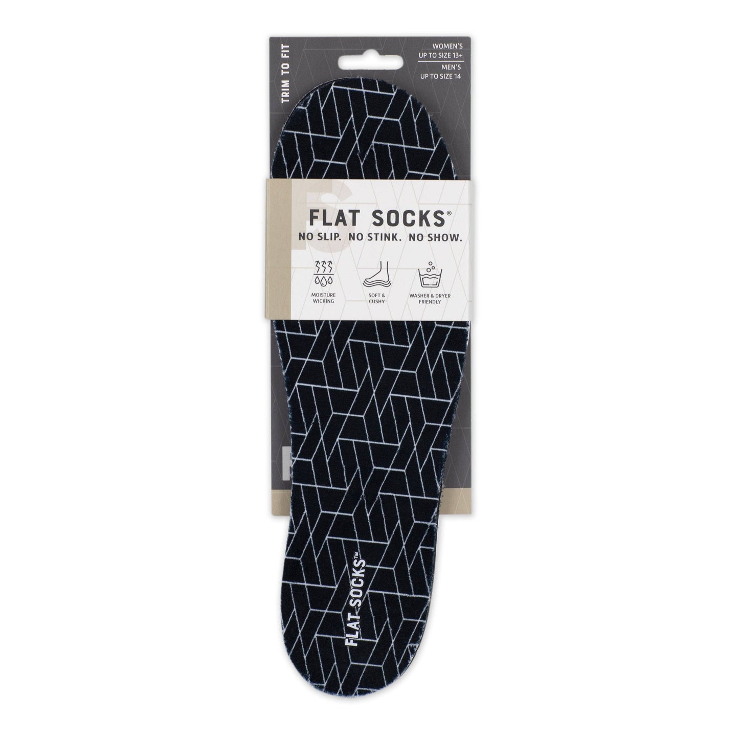 FLAT SOCKS - Black FLAT SOCKS