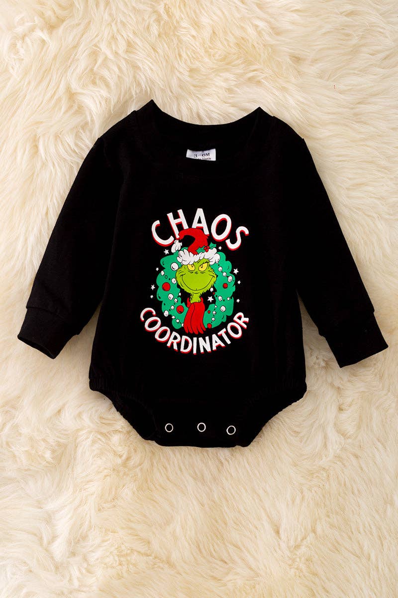 Chaos Coordinator black bodysuit . RPG40799