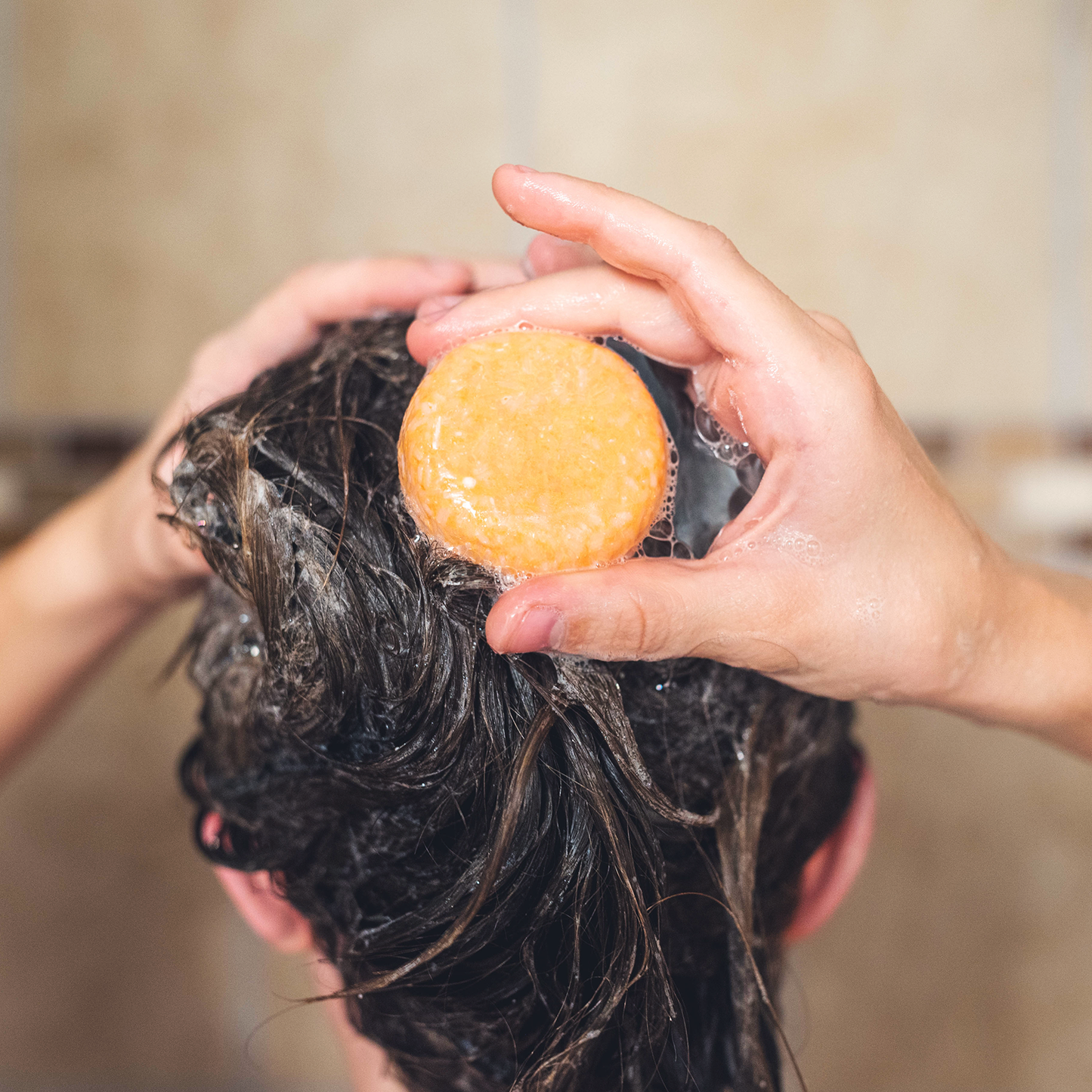 Luxiny Shampoo Bar - Mango - Frizz Control - Natural Mango Butter