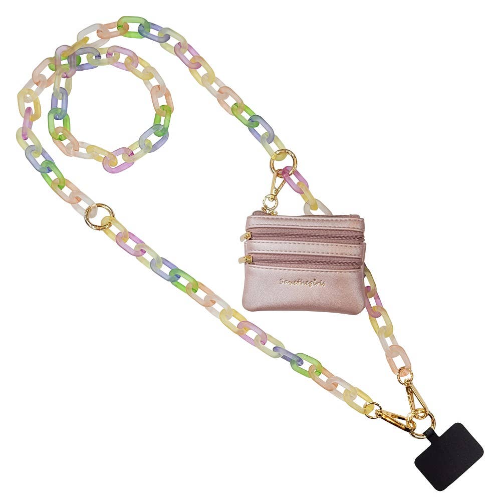 Save The Girls - Clip & Go Crossbody Ice Chain Phone Accessory 