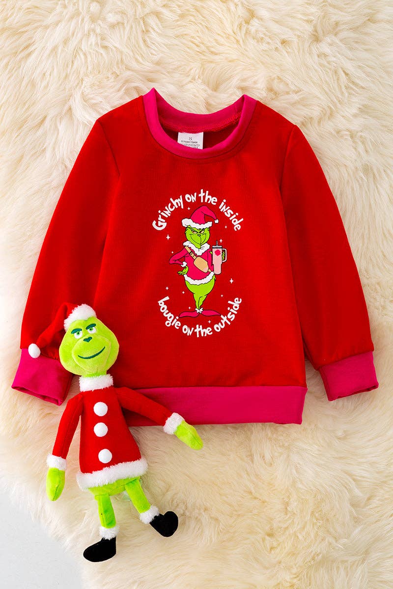 Christmas character printed sweatshirt.🎄TPG40283