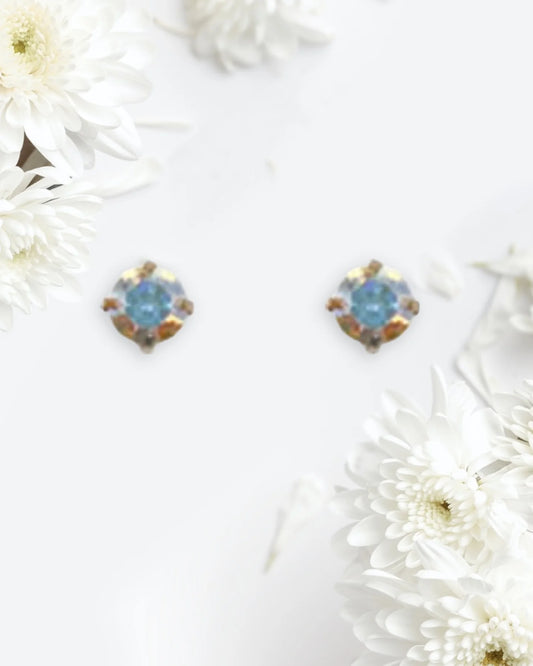 CRYSTAL STUD EARRINGS