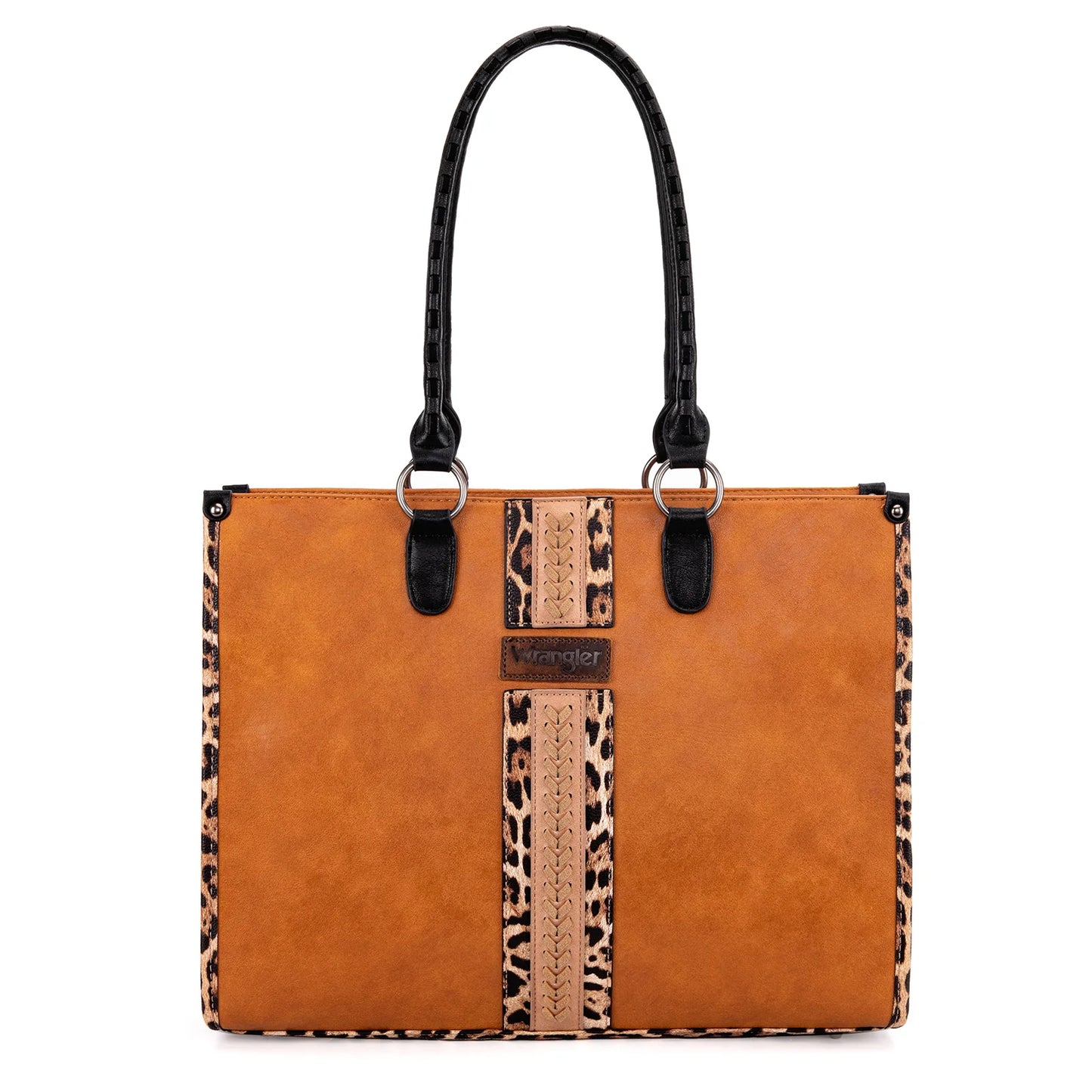 Montana West Wrangler Leopard Print Concealed Carry Tote