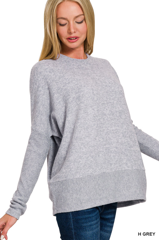 DOLMAN SLEEVE SWEATER