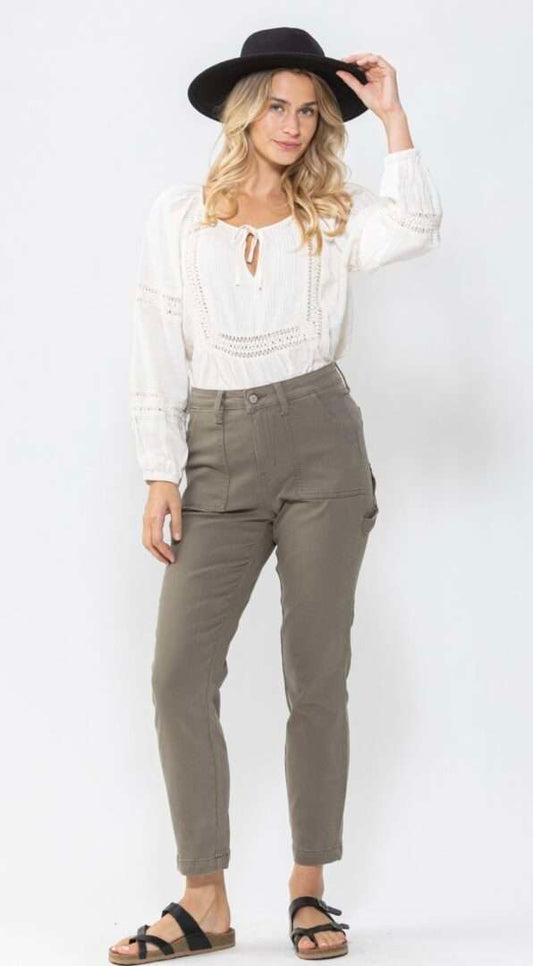 High Waist Utility Slim