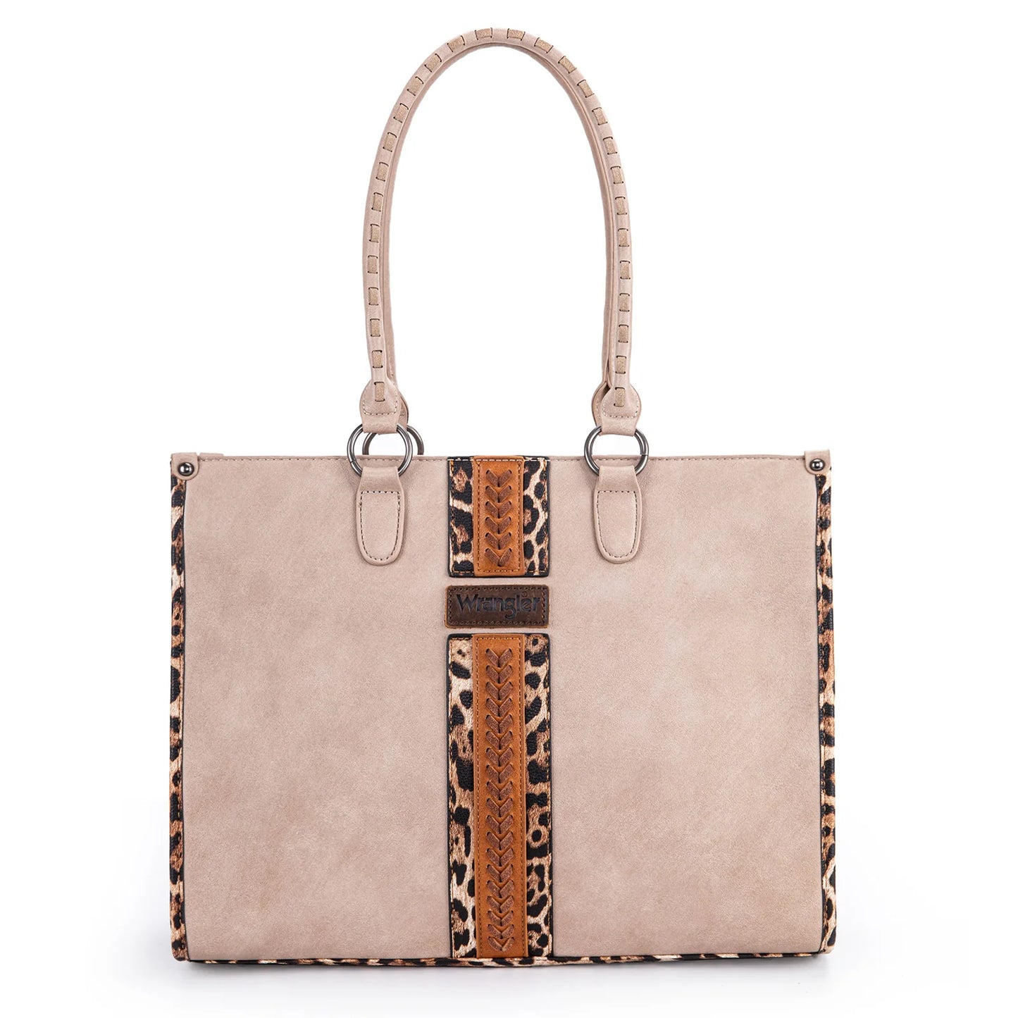 Montana West Wrangler Leopard Print Concealed Carry Tote