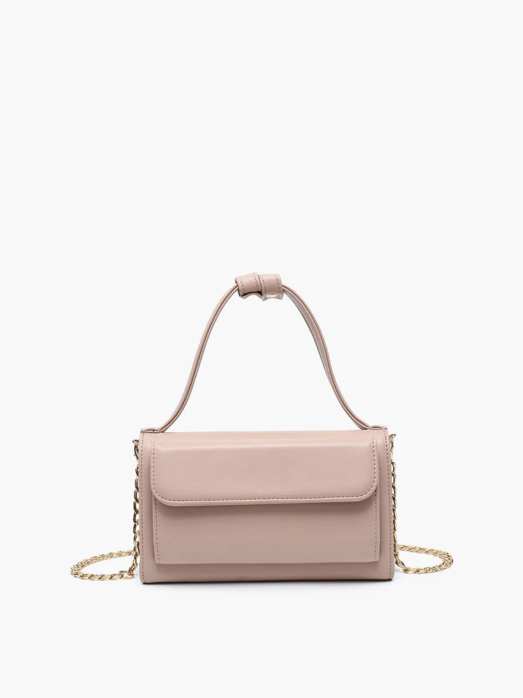 Jen & Co Honey Rect Chain Crossbody