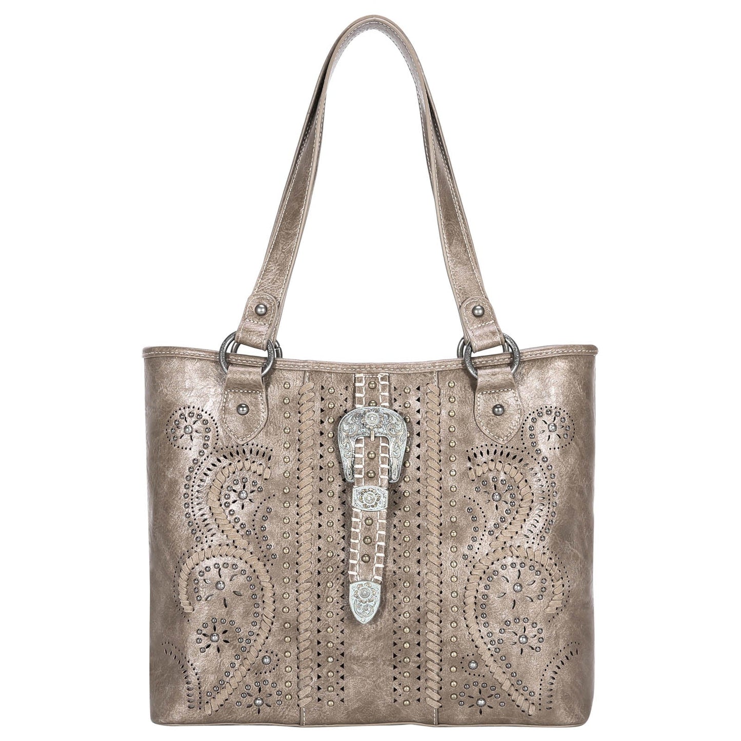 Montana West Buckle Collection Concealed Carry Tote