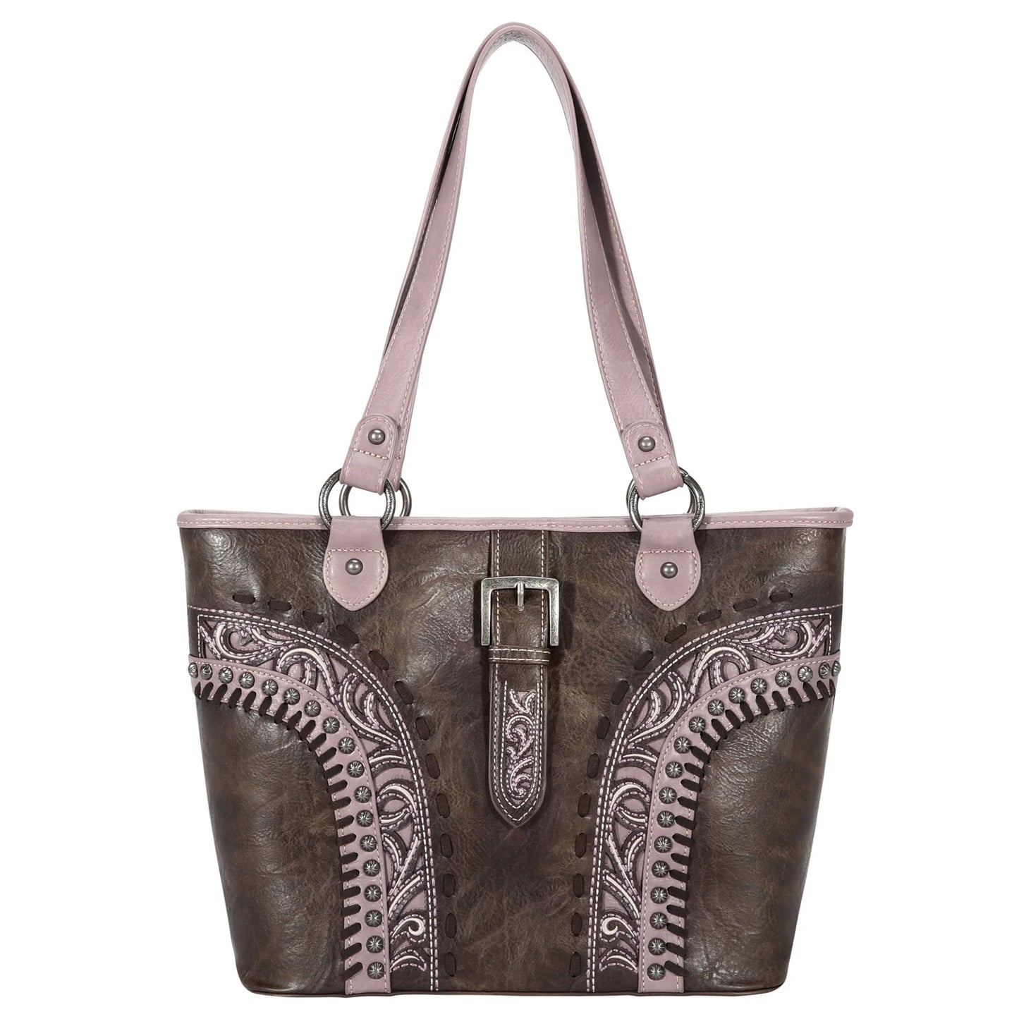 Montana West Buckle Collection Concealed Carry Tote