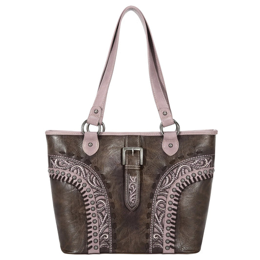 Montana West Buckle Collection Concealed Carry Tote