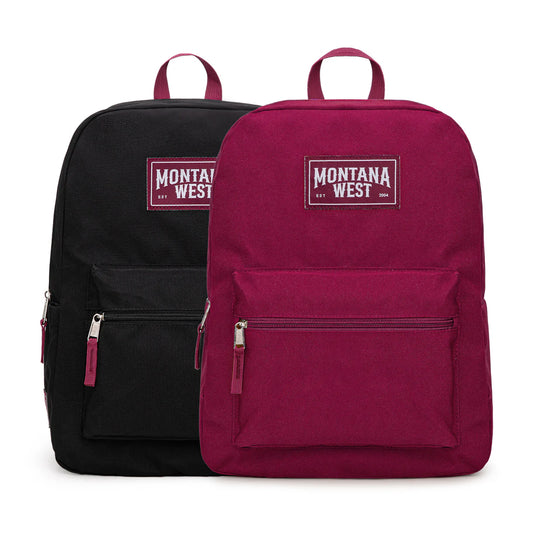 Montana West Solid Color Backpack