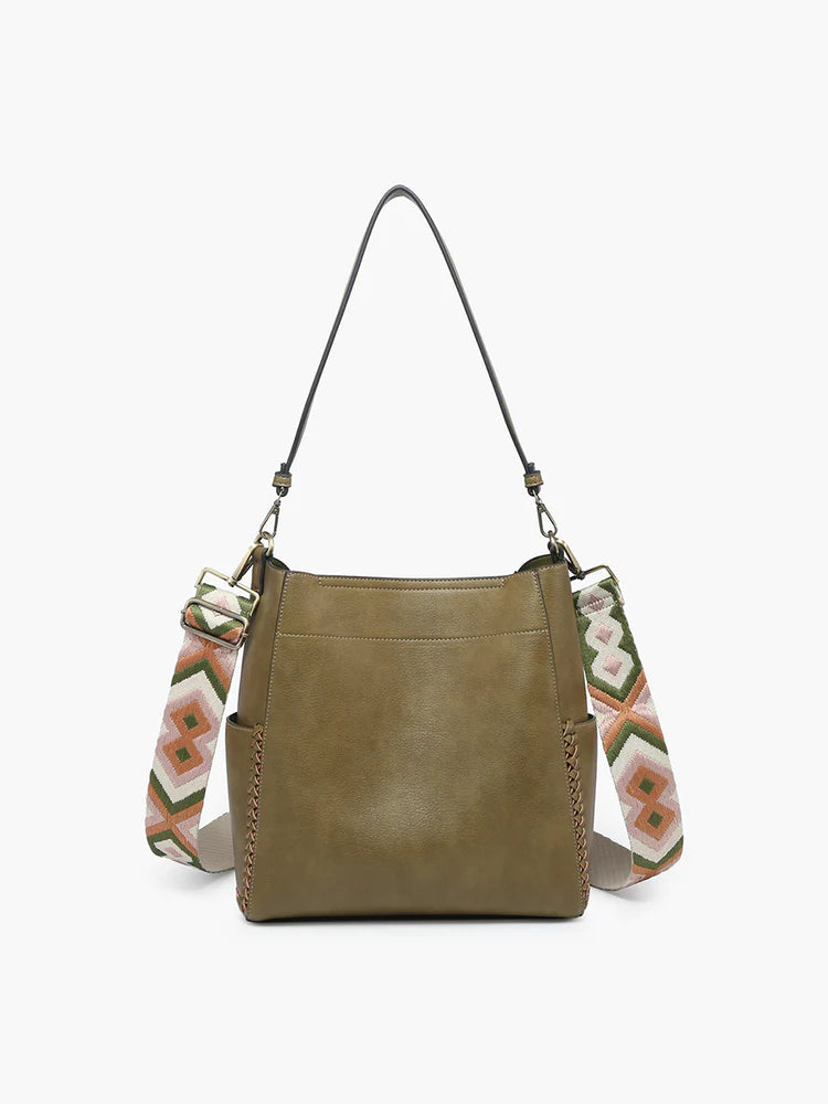 JEN & CO HANDBAGS PENNY BUCKET BAG