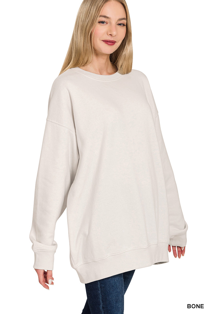 FLEECE TUNIC SWEATSHIRTS