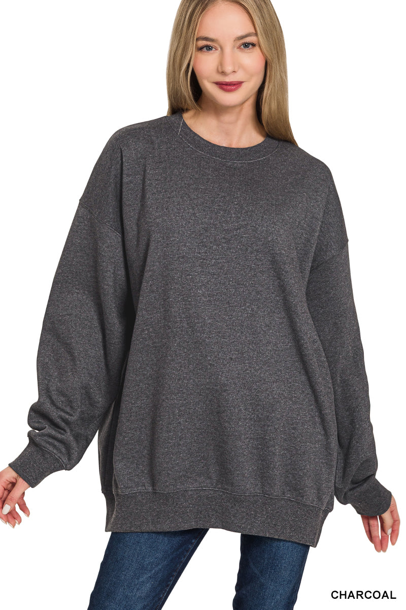 FLEECE TUNIC SWEATSHIRTS