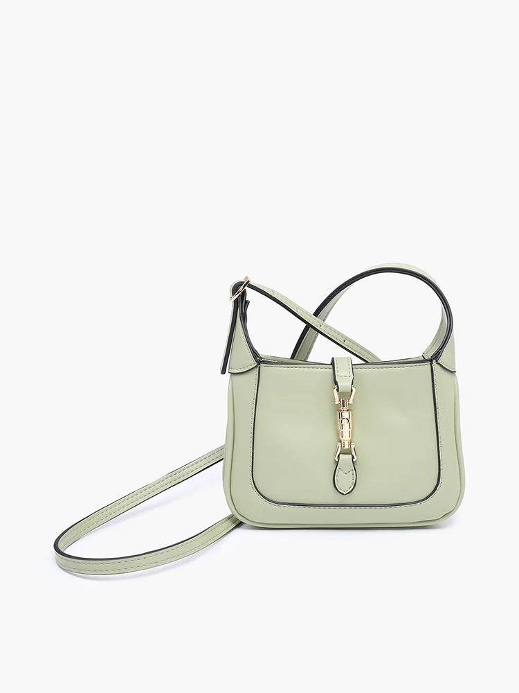 Jen & Co Stelliana Metal Lock Crossbody