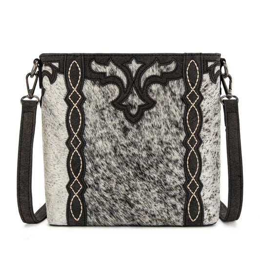 Trinity Ranch Western Hair-On Cowhide Concealed Carry Crossbody