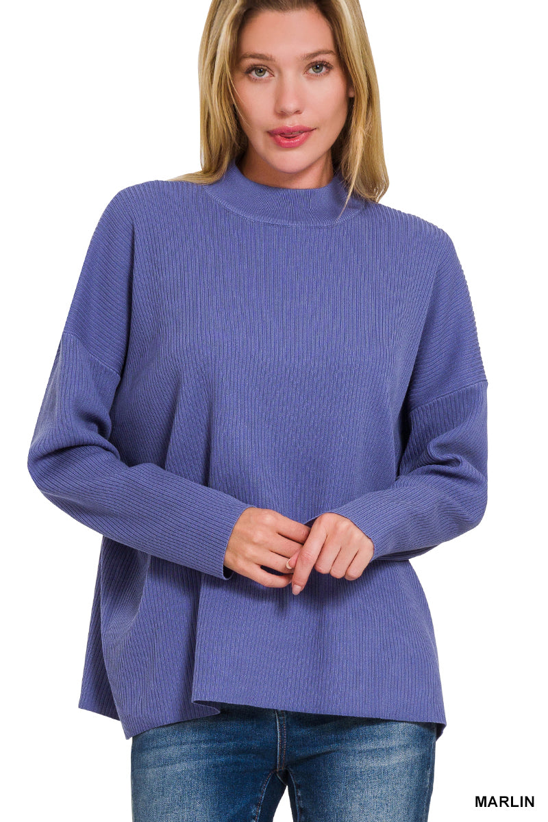 Drop Shoulder Sweater