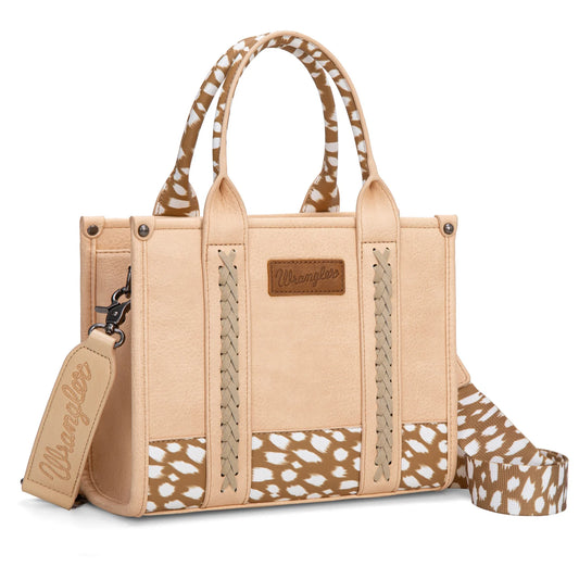 Wrangler Deer Print Concealed Carry Tote/Crossbody