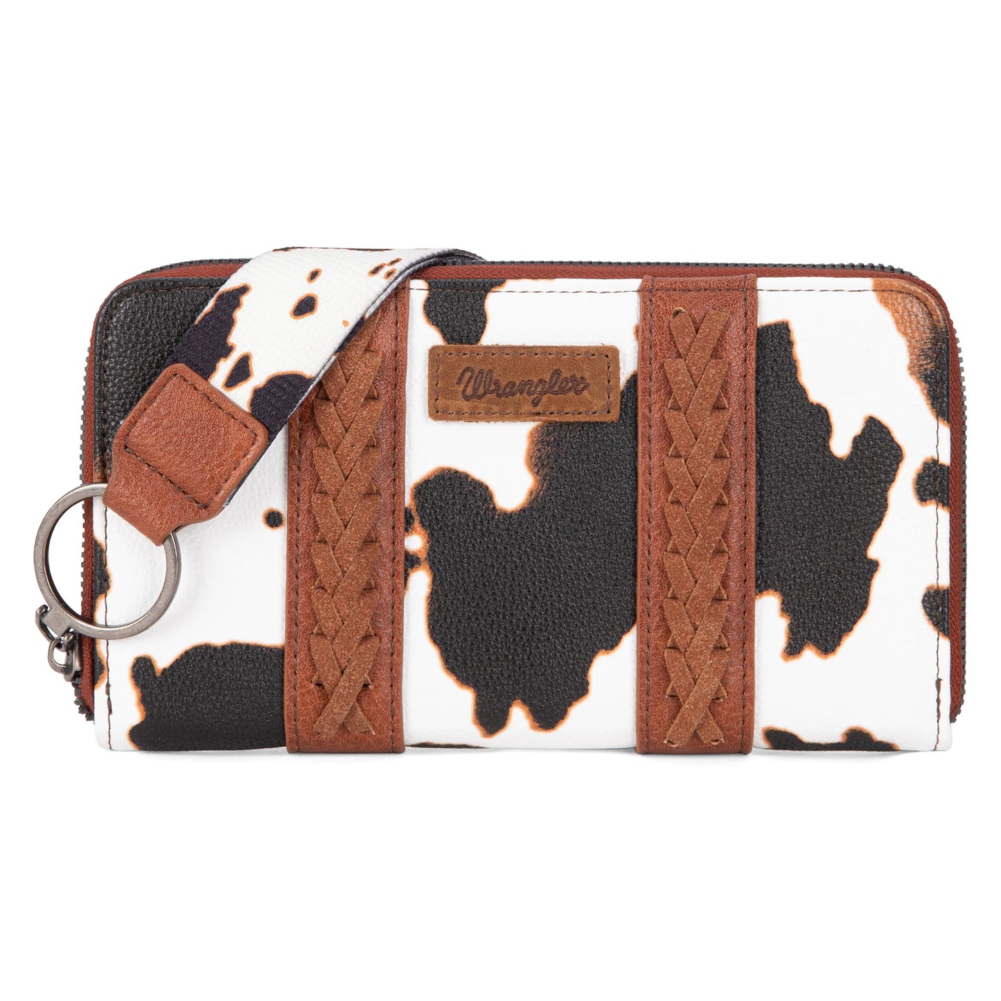 Montana West  Wrangler Cow Print Wallet