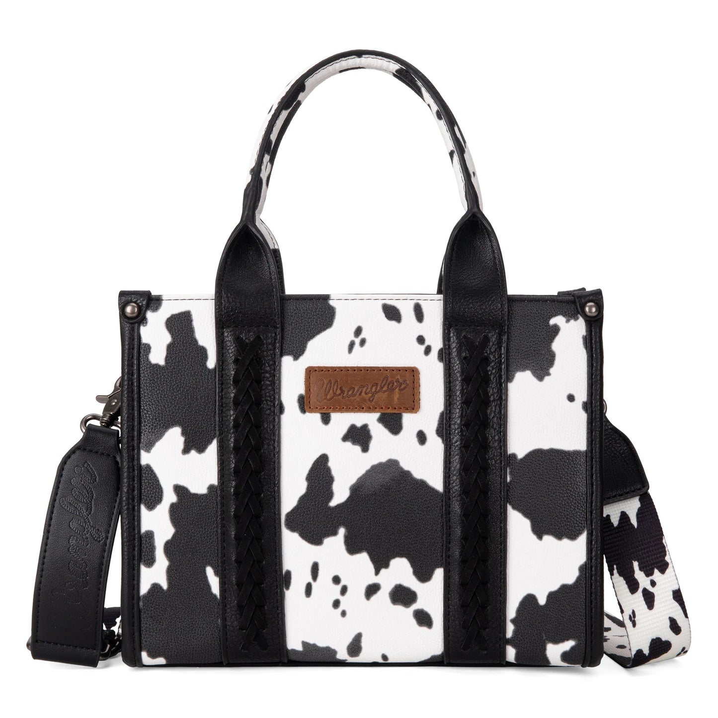 Montana West Wrangler Cow Print Concealed Carry Tote/Crossbody