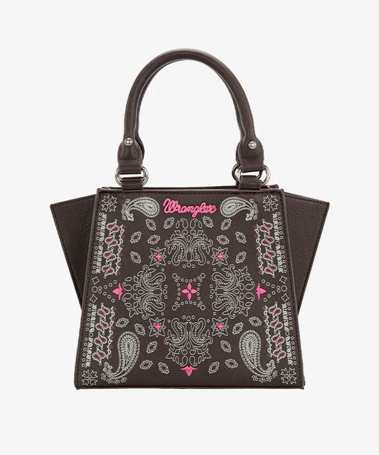 WRANGLER PAISLEY SATCHEL BAG