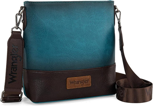 WG20-8360 Wrangler Crossbody Bag - Turquoise