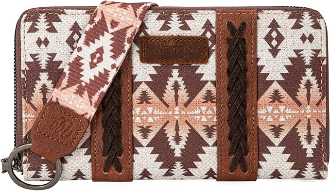 Montana West Wrangler Southwestern Art Print Wallet