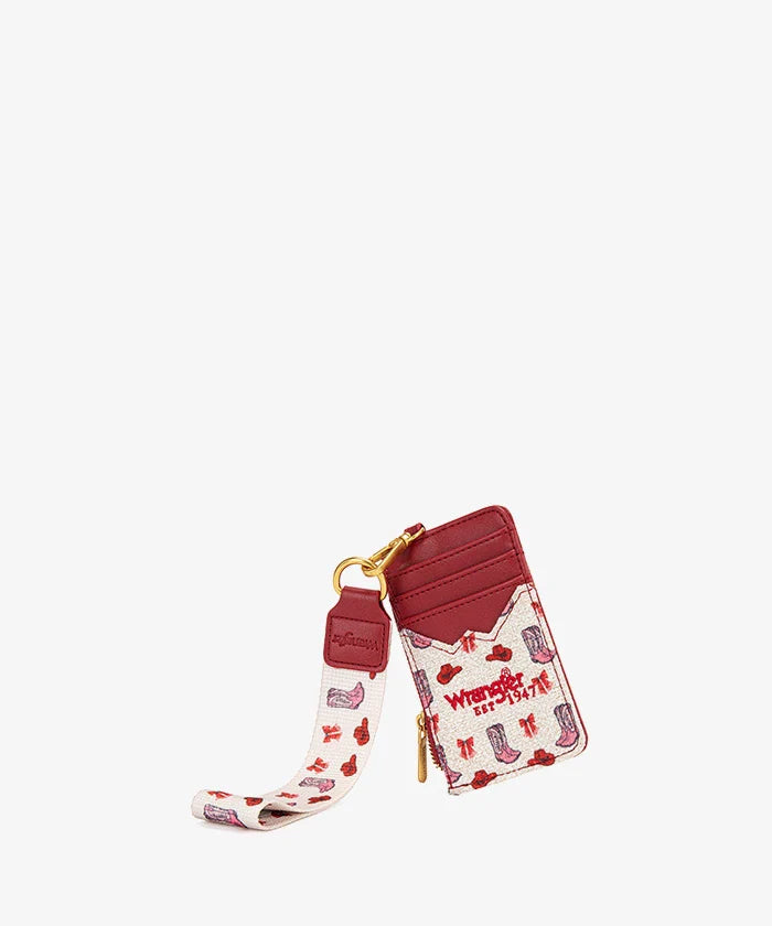 NEW ARRIVAL WRANGLER RODEO ICONS WESTERN WRISTLET CARDHOLDER
