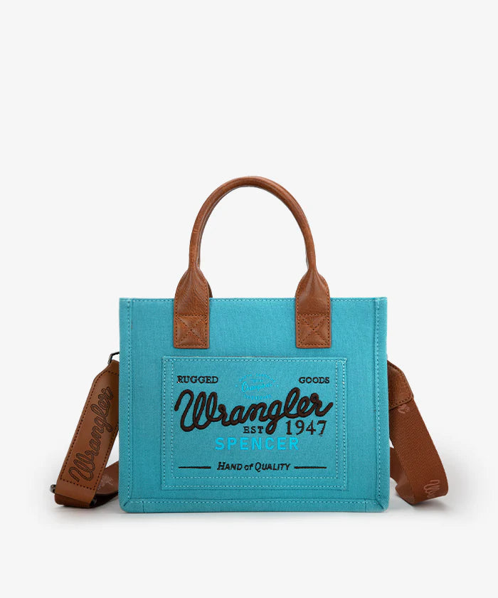 Vintage Wrangler Canvas Tote//Crossbody