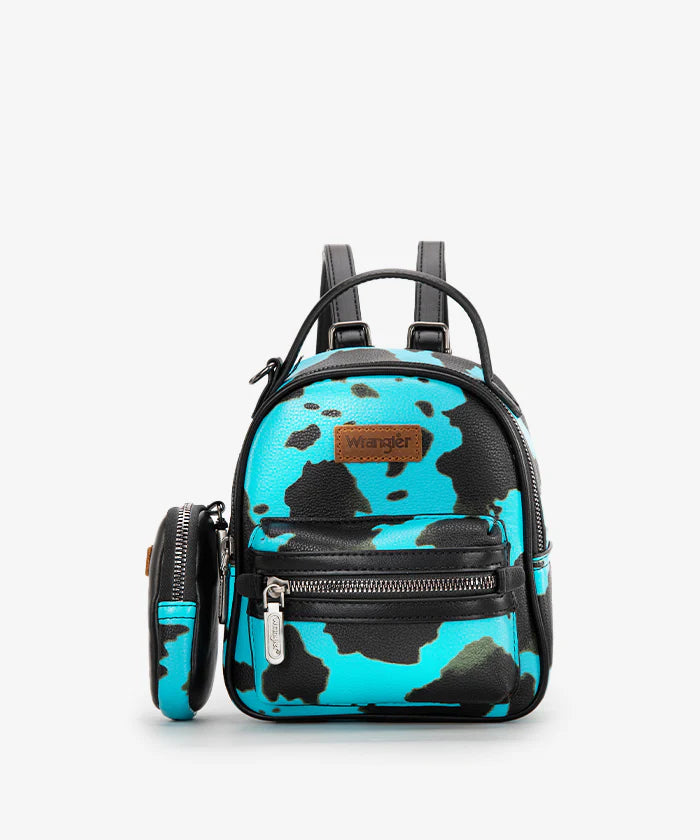 WRANGLER COW PRINT MINI BACKPACK