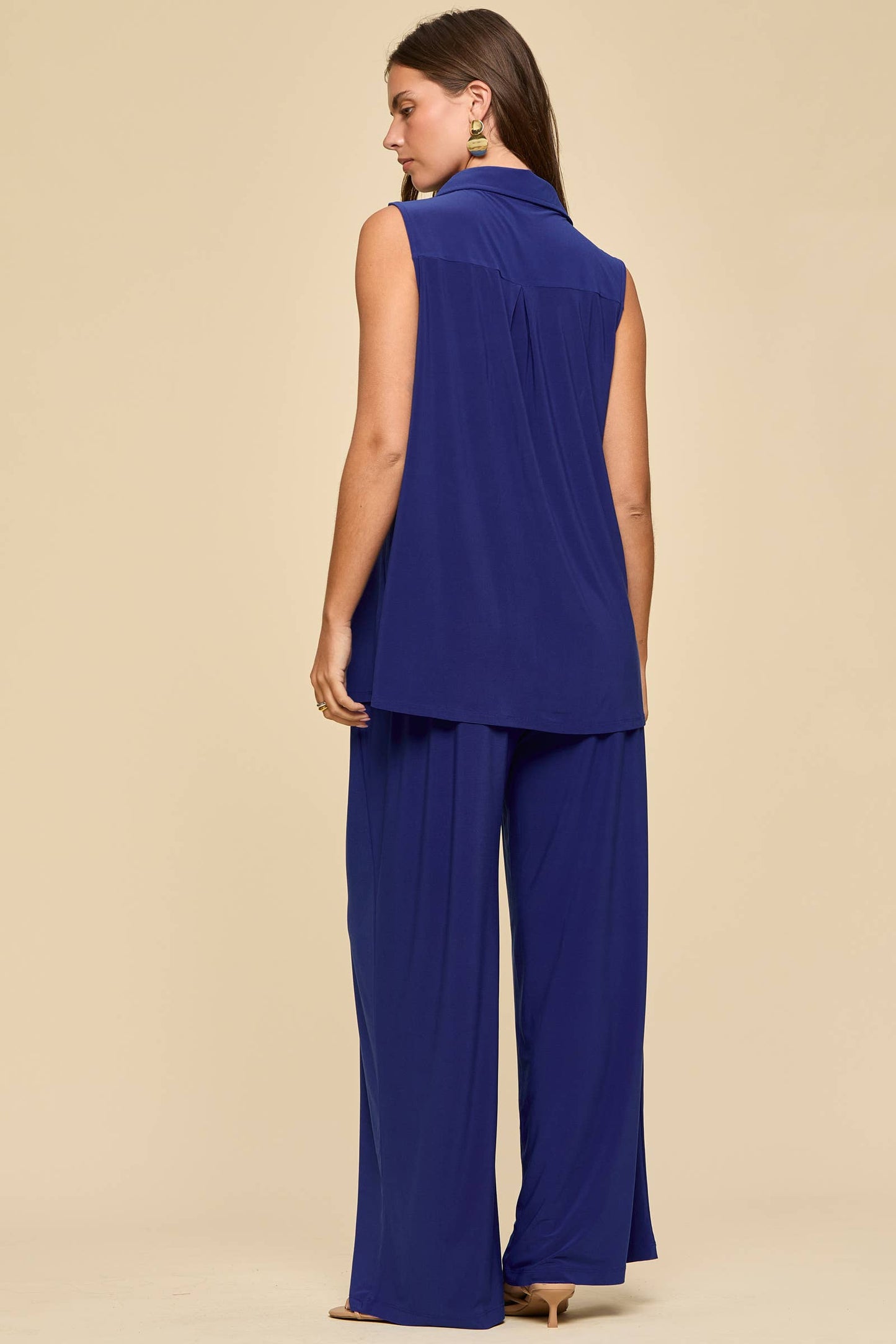 2-Piece Tank + Relaxed Pants Resort Wear Set
