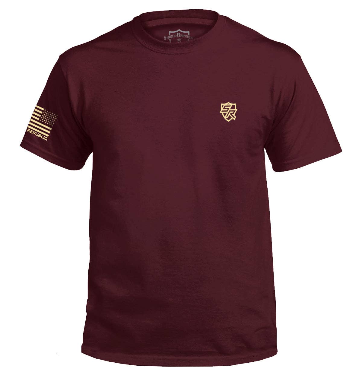 America Traditionally Bold: Tee / Maroon / S