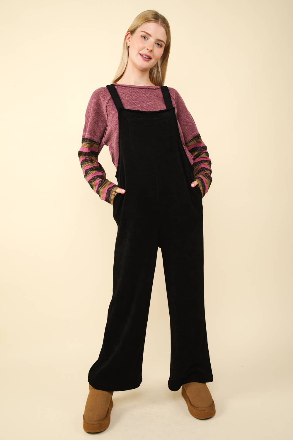 Corduroy Overall Jumpsuit