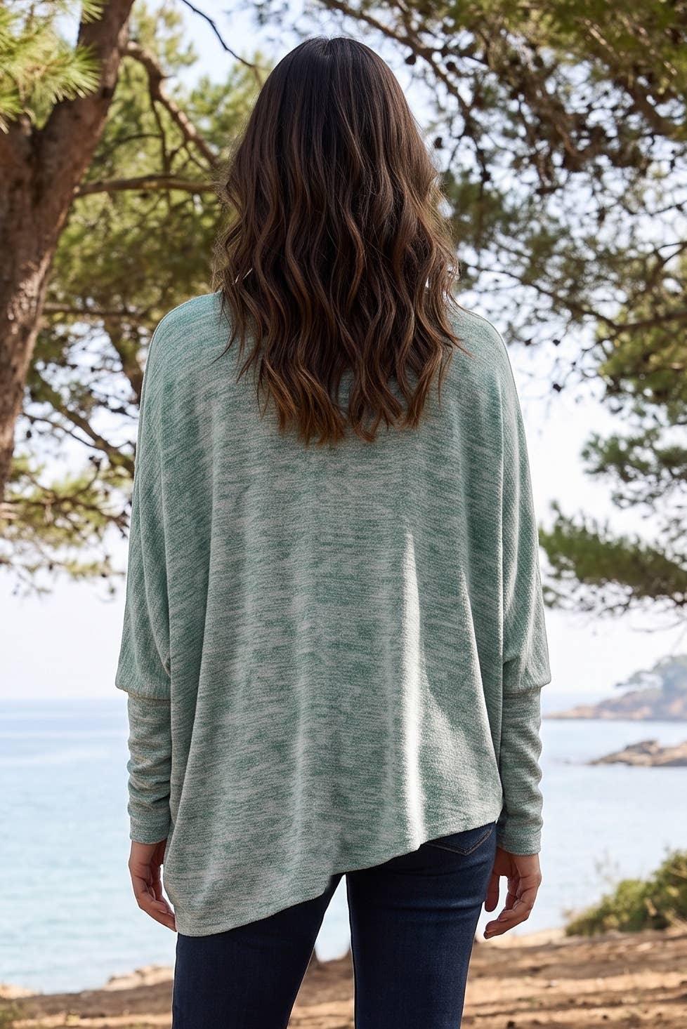 2-Way Cowl Neck or One-Shoulder Asymmetrical Top