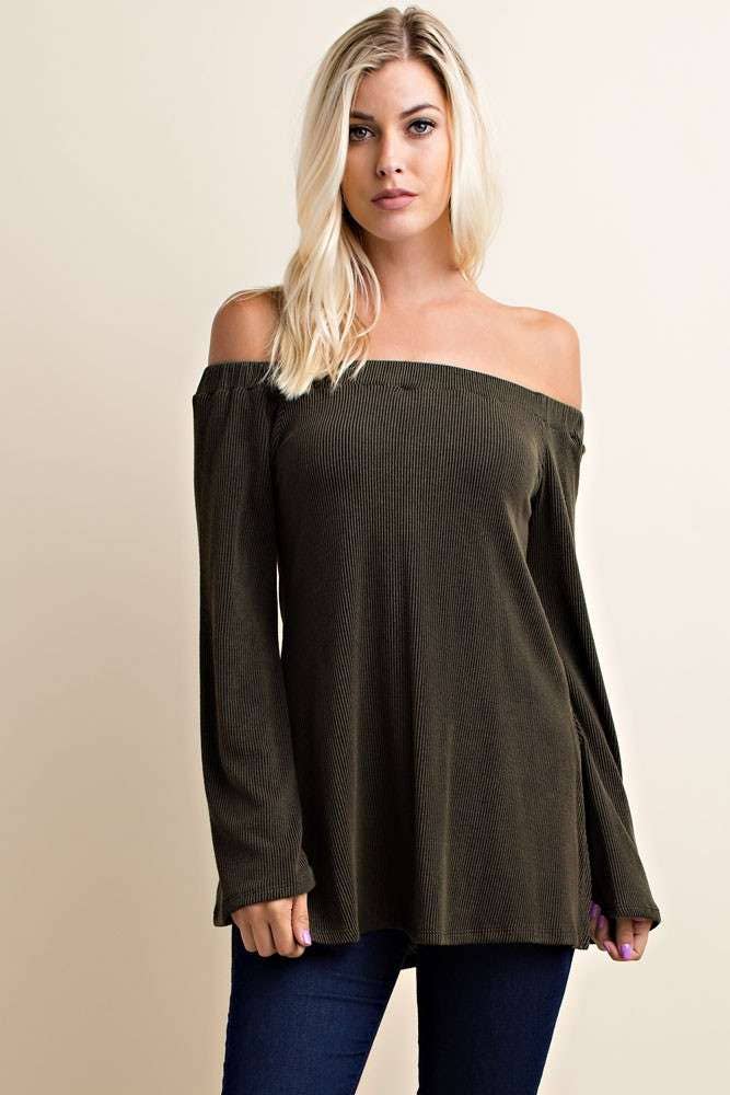 OFF SHOULDER TOP