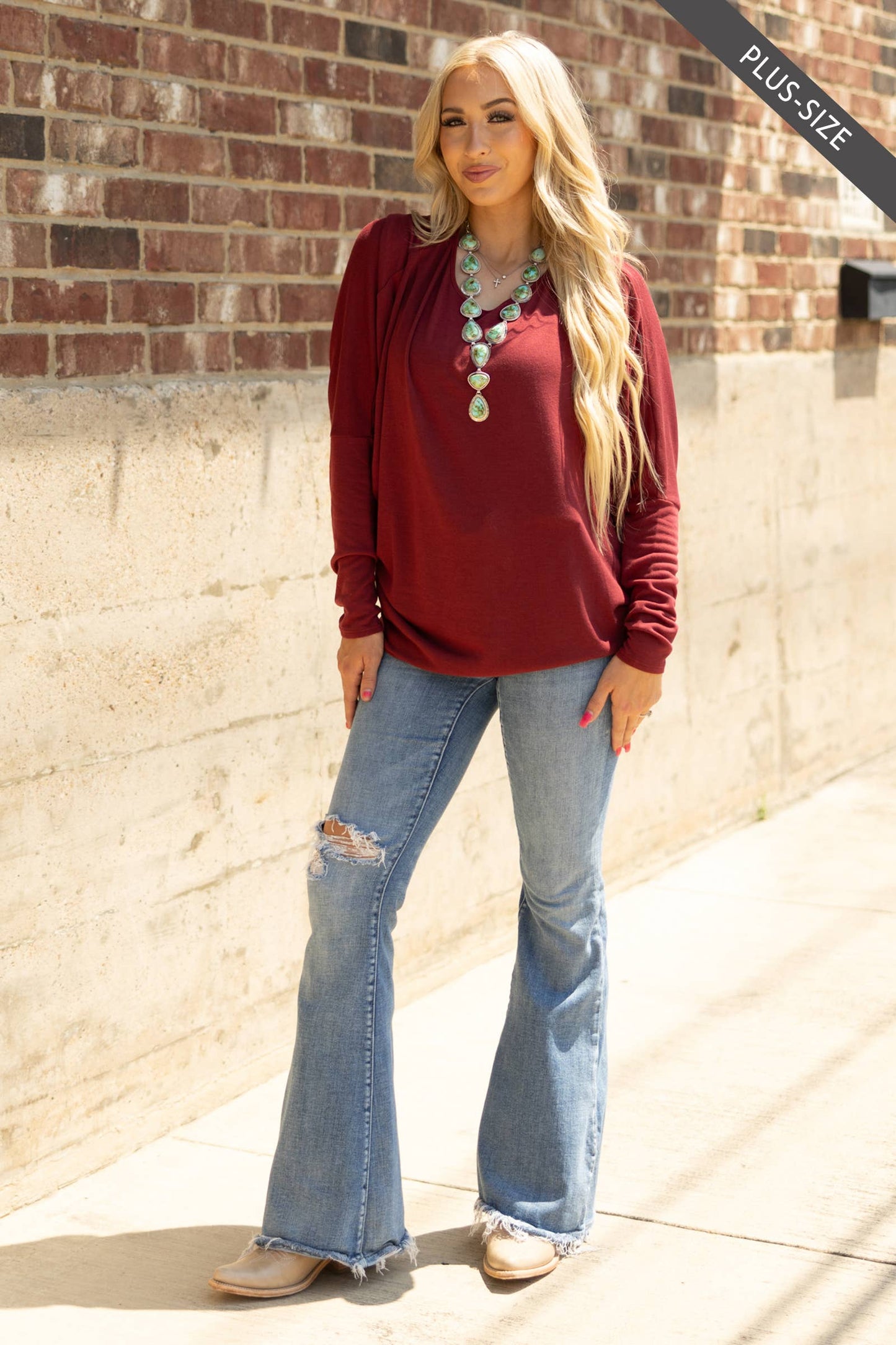 Dear Scarlett - PLUS SIZE Everyday Basic Go To Top