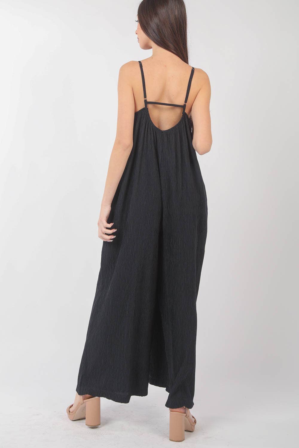 Wide Leg Jumpsuit w/ Pockets