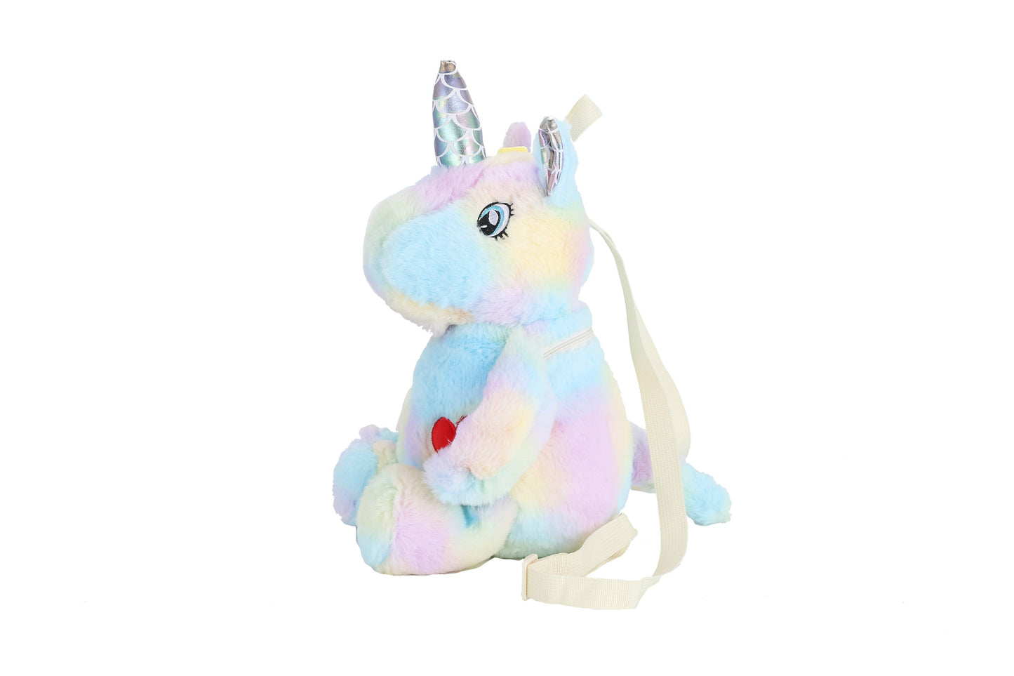 Plushie Heart Unicorn Backpack - Blue 🦄