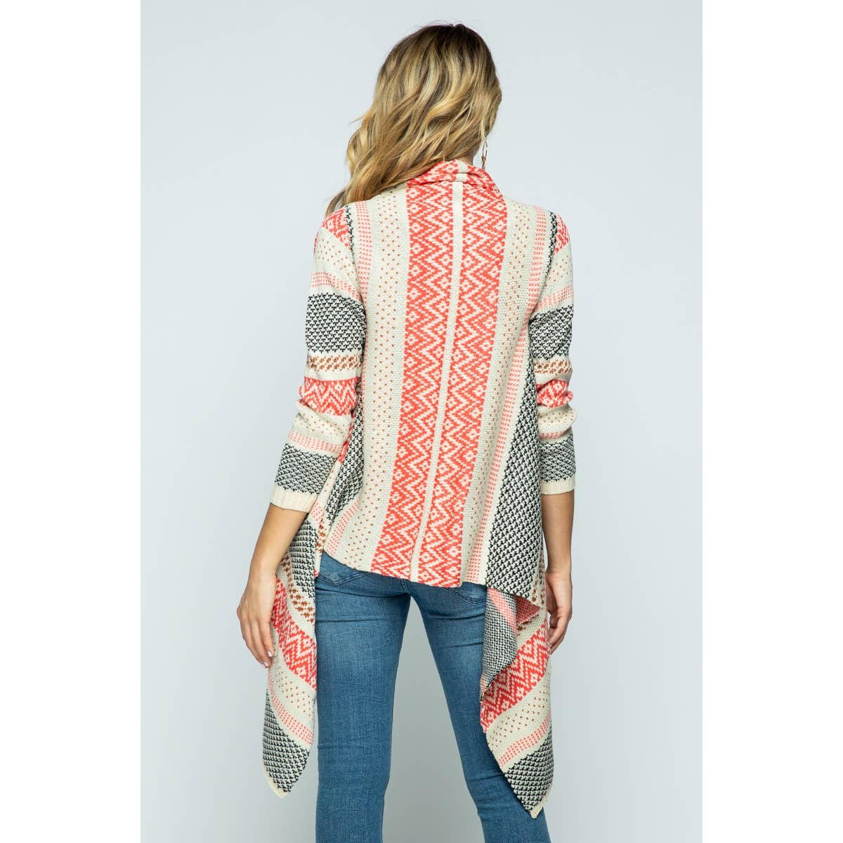 KNIT SWEATER CARDIGAN