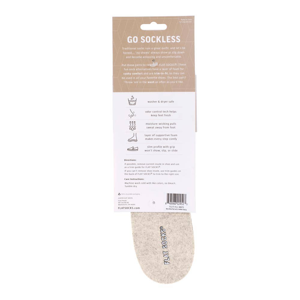 FLAT SOCKS - Sand FLAT SOCKS