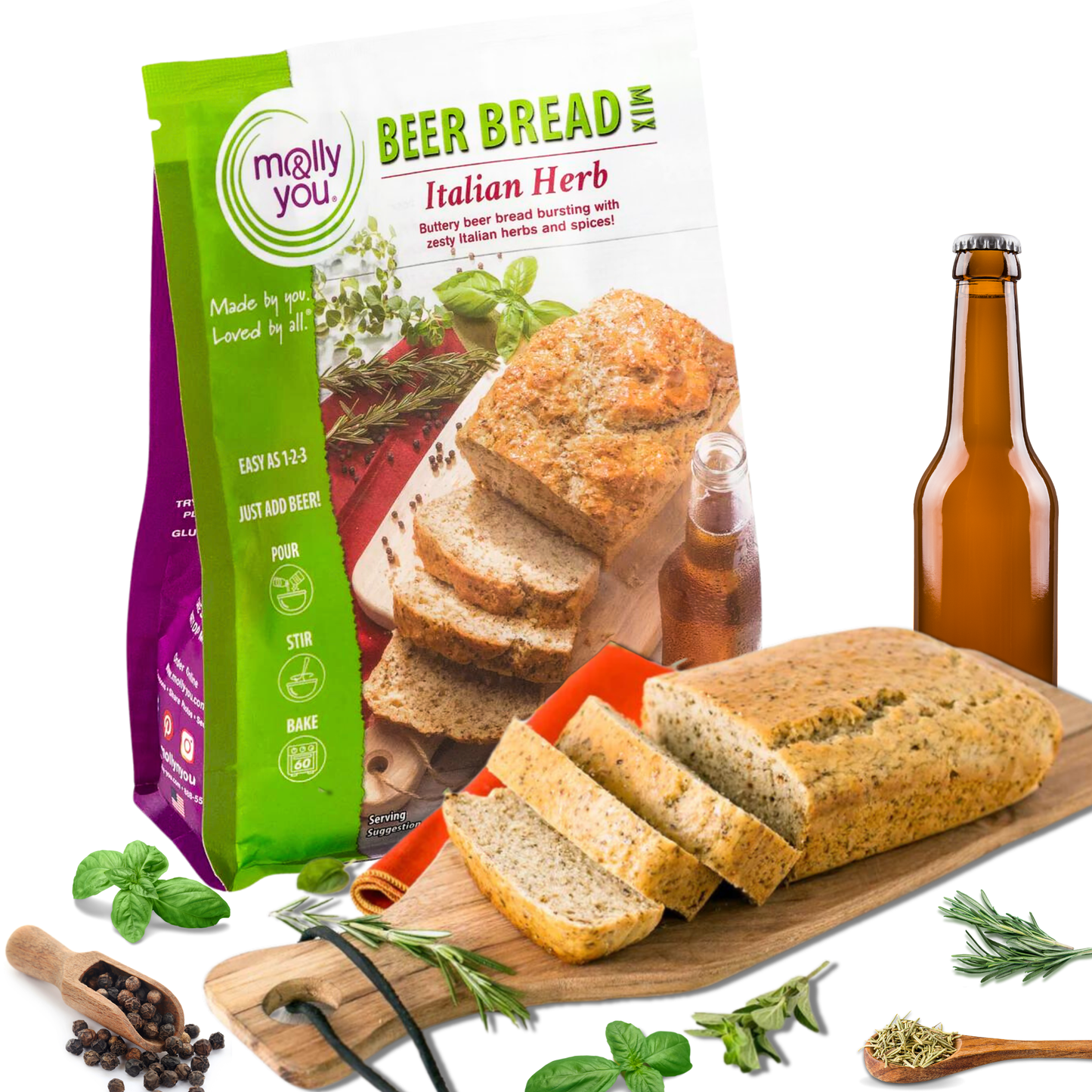 molly&you® - Beer Bread Flavors