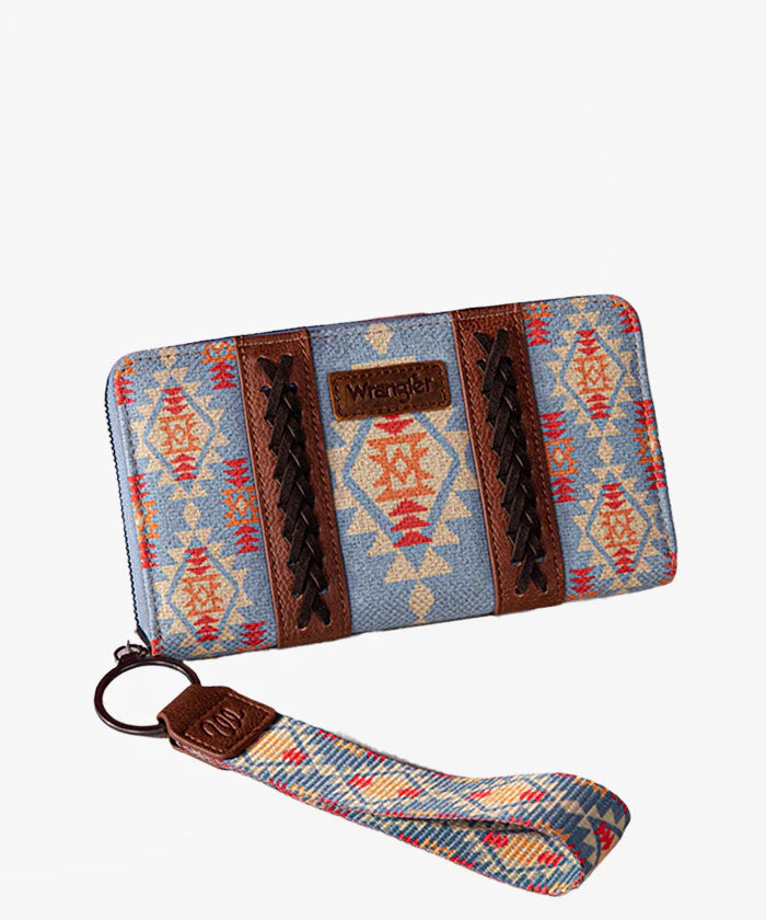 Montana West Wrangler Southwestern Art Print Wallet