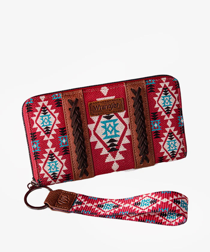 Montana West Wrangler Southwestern Art Print Wallet