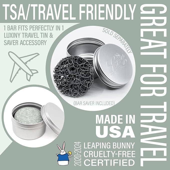 Luxiny Products - Luxurious Bath and Body - Luxiny Tea Tree Mint Solid Shampoo Bar | Scalp Health