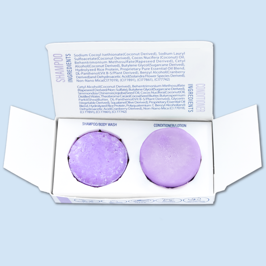 Shampoo & Conditioner Bar | Sample Set | Rosemary Lavender