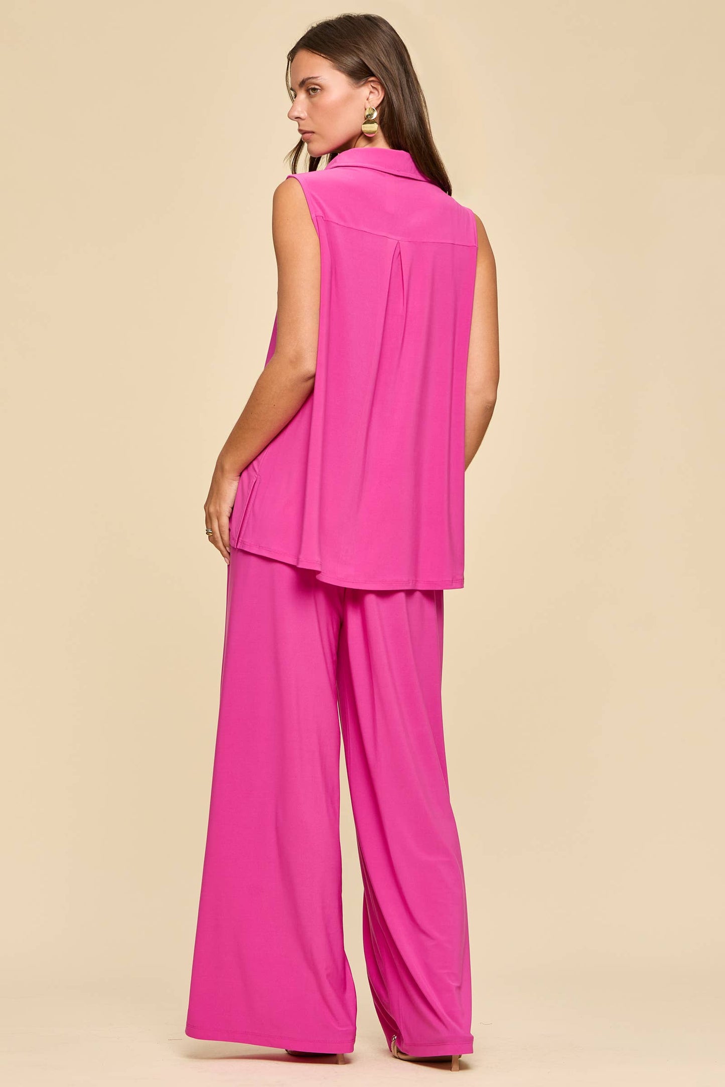 2-Piece Tank + Relaxed Pants Resort Wear Set