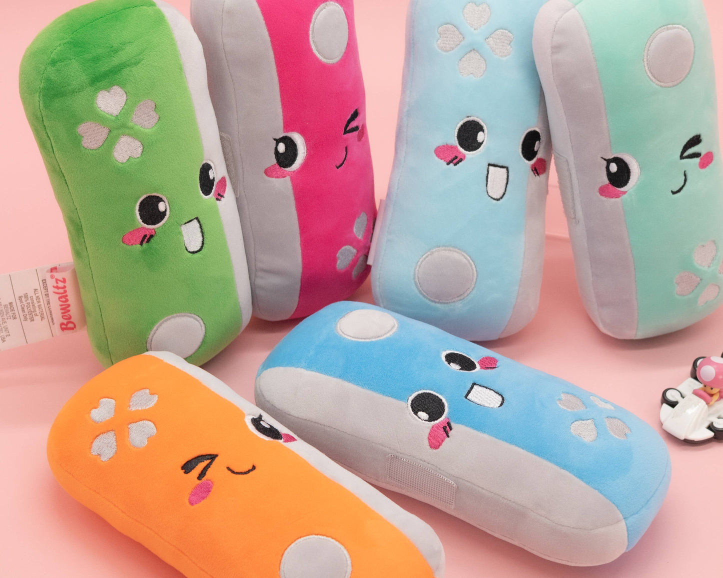 Bewaltz Bff Plushie - Game Controller - Pink Green 🎮